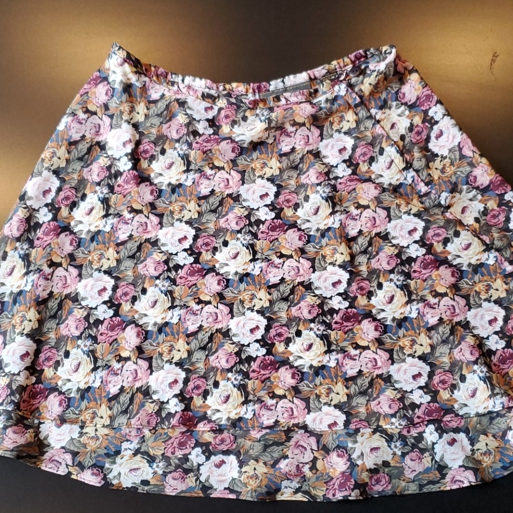 Floral Express Mini Skirt